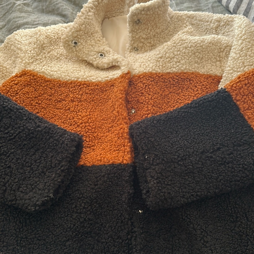 Lined Sherpa jacket